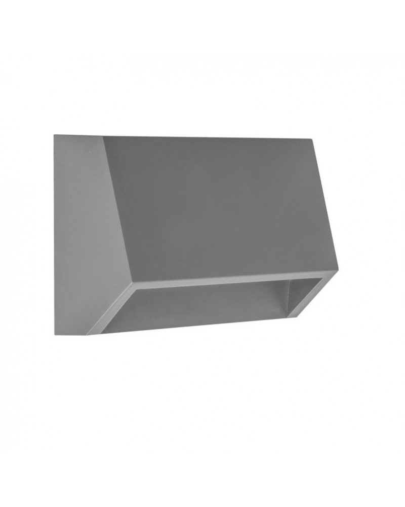 Απλίκα τοίχου γκρι 1.5W Led IP65 SPOTLIGHT