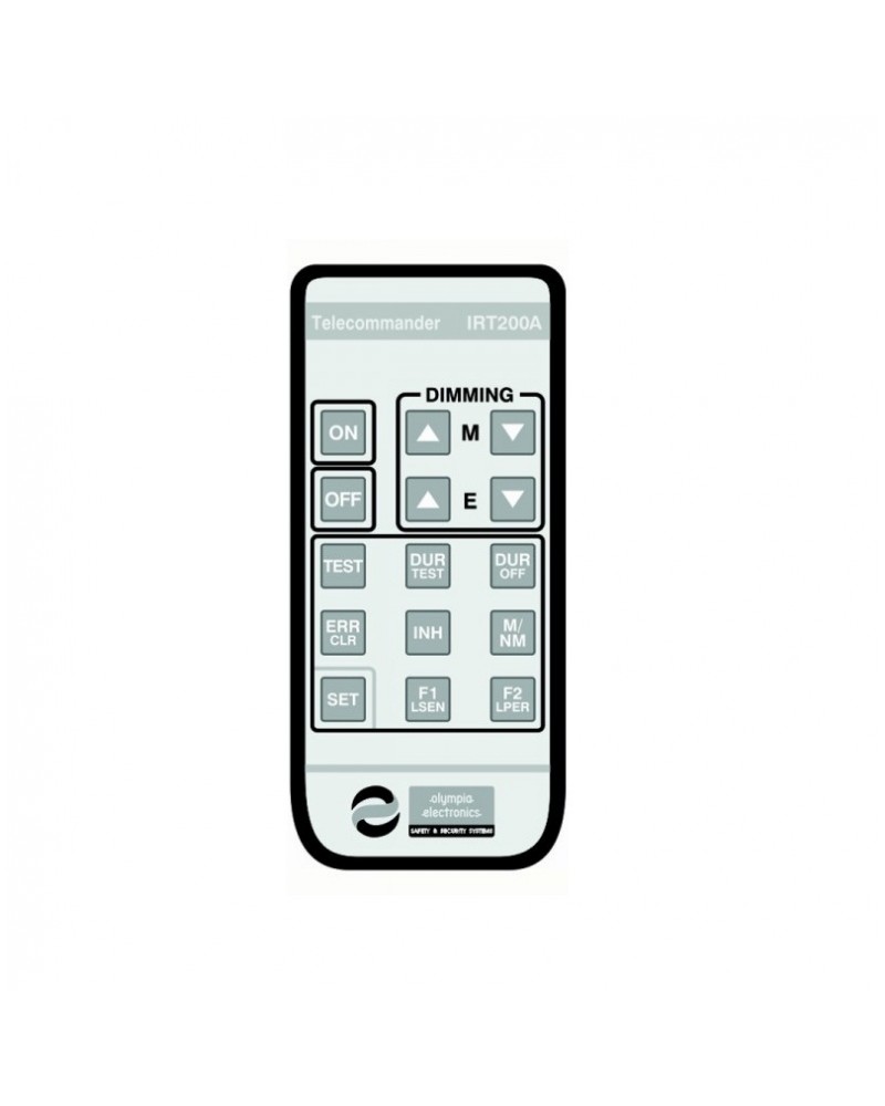 Τηλεχειριστήριο IRT200A για φωτιστικό ασφαλείας GR-2000 OLYMPIA