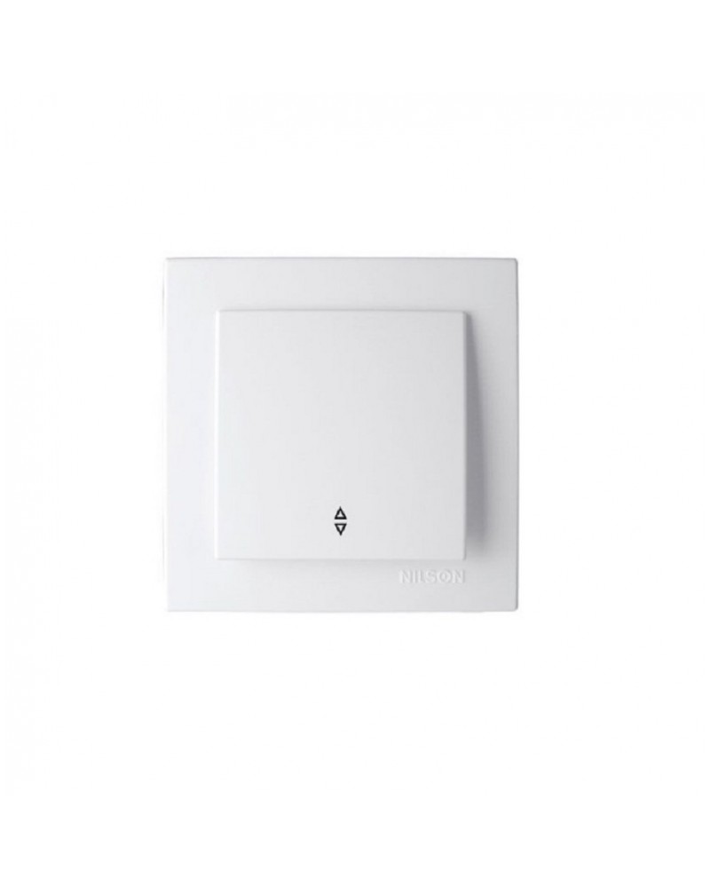 Nilson Διακόπτης αλέ ρετούρ λευκός GEYER