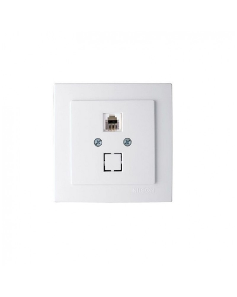 Nilson Πρίζα δικτύου CAT5 λευκή GEYER
