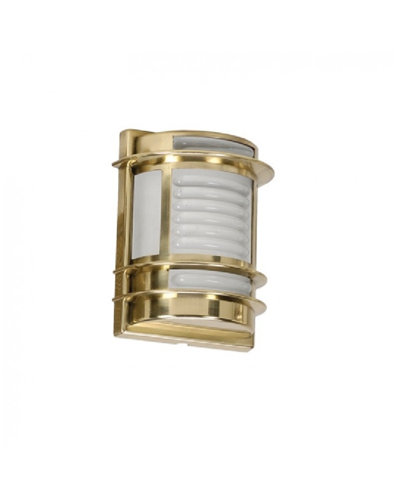 Απλίκα τοίχου ορειχάλκινη μπρονζε Ε27 IP64 LIDO