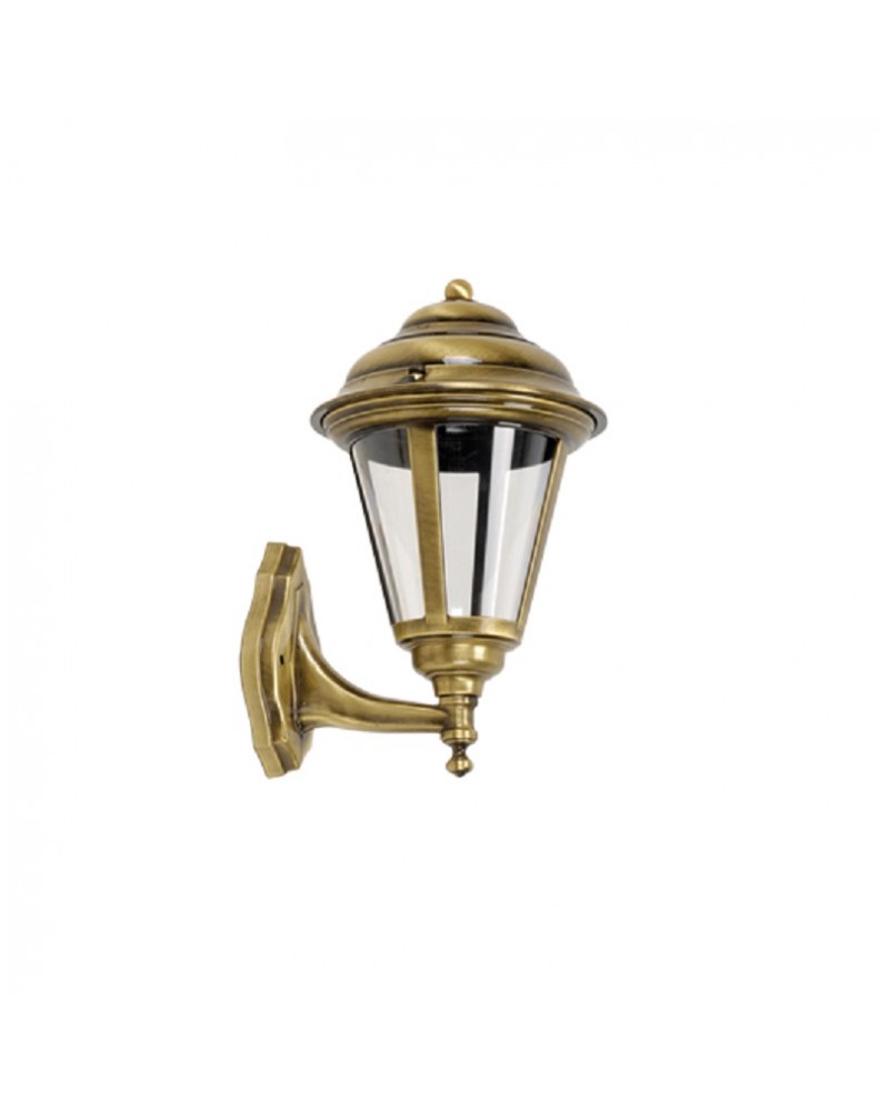 Φανάρι ορειχάλκινο οξυντέ H32 E27 IP43 LIDO