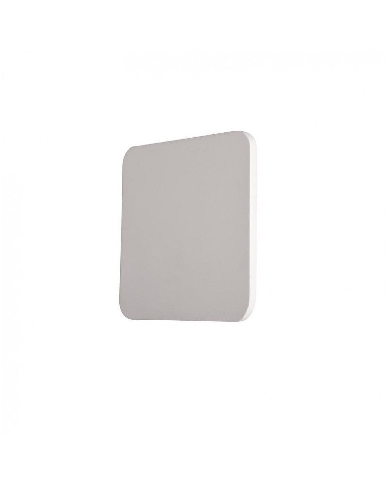 Γύψινη απλίκα τοίχου τετράγωνη Φ150 7W LED 3000K GEYER