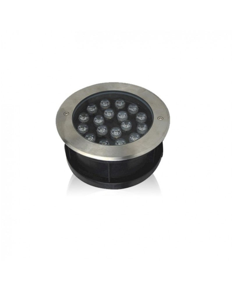 Φωτιστικό δαπέδου χωνευτό LED 18W 3000K 1000lm IP68 GEYER