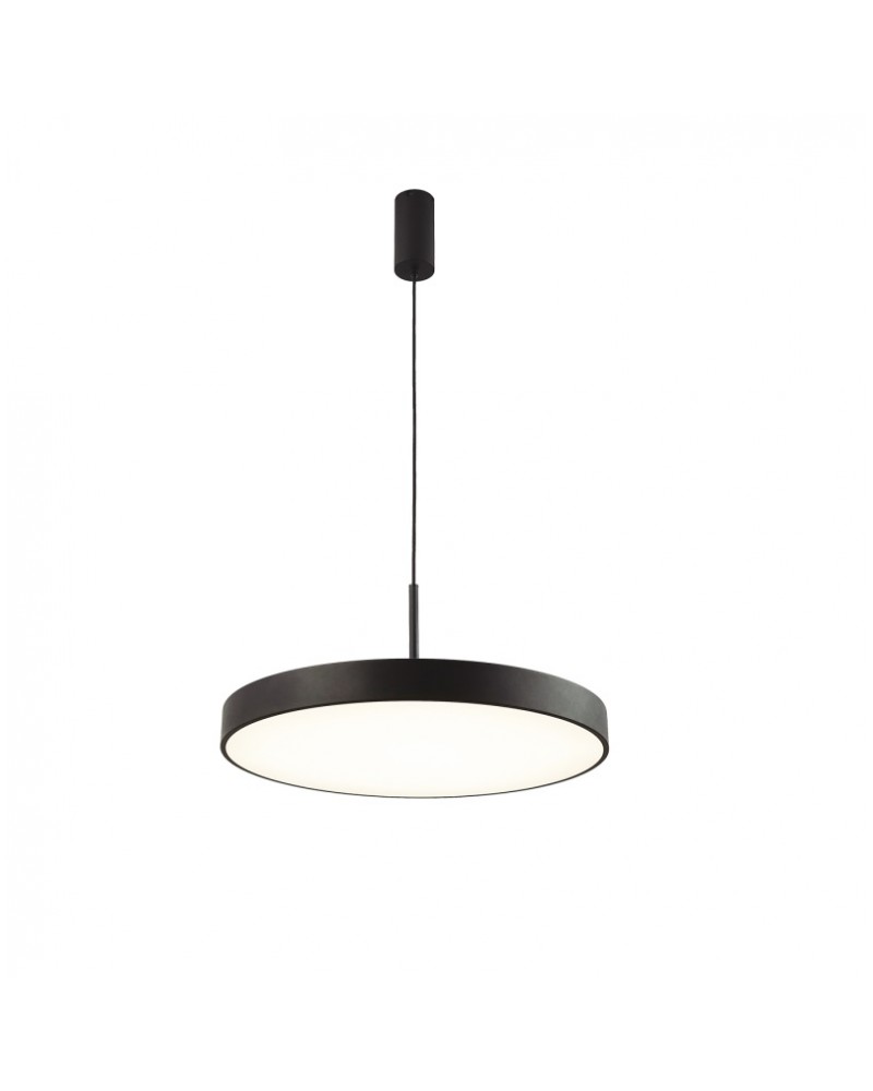 Φωτιστικό κρεμαστό LED 40W 3000K μεταλλικό μαύρο Madison VIOKEF