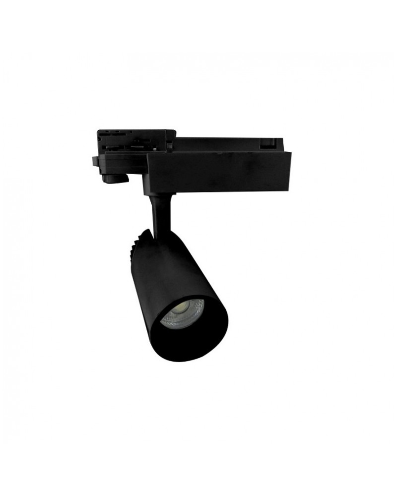 Σποτ ράγας Led 20W 4000K 1600lm αλουμίνιο μαύρο SPOTLIGHT