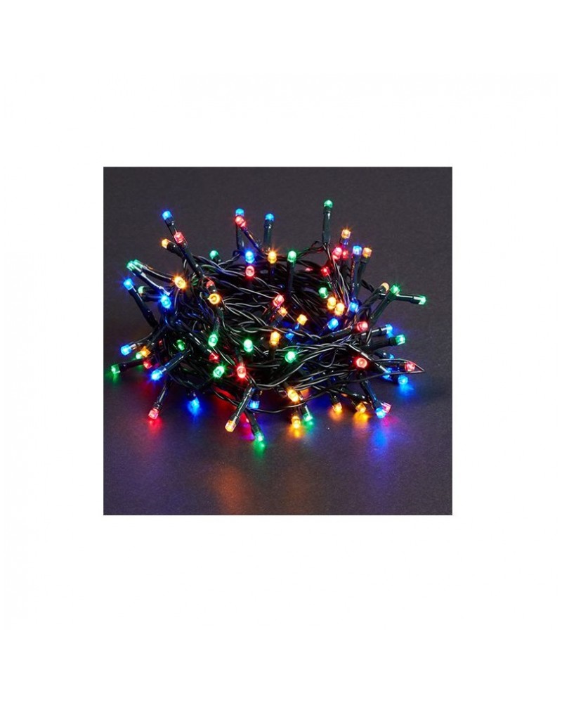 Χριστουγεννιάτικα λαμπάκια εσωτερικού & εξωτερικού χώρου 140LED χρωματιστά με πρόγραμμα 7m