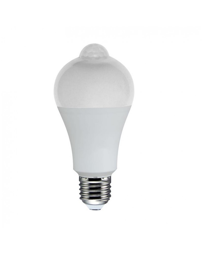 Λάμπα led με αισθητήρα κίνησης A65 11W E27 4000K 1100lm GEYER