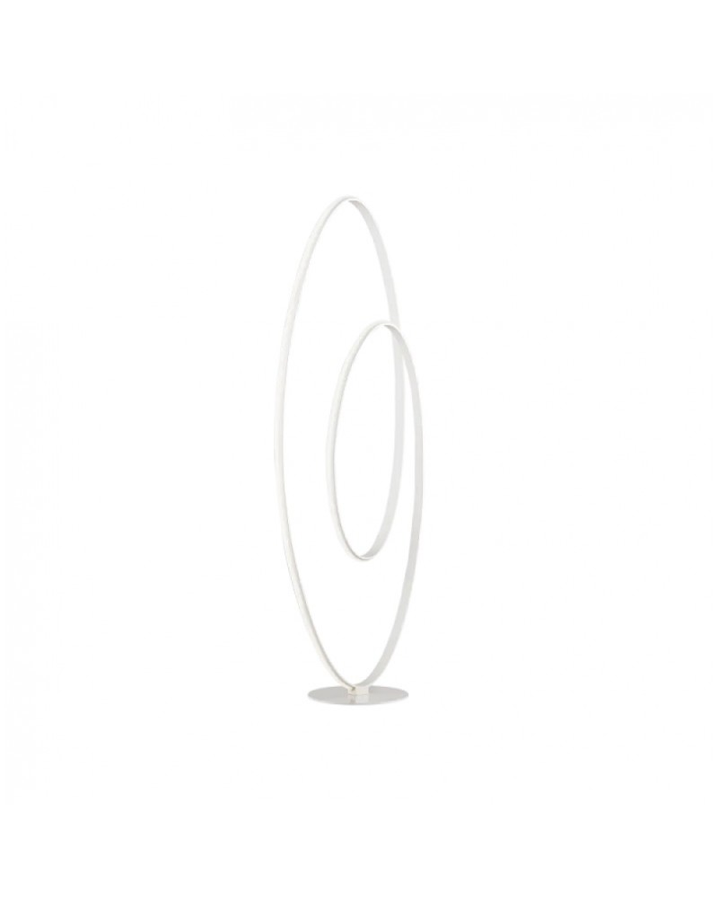 Φωτιστικό δαπέδου μεταλλικό λευκό Led 32W 3000K Cozi VIOKEF