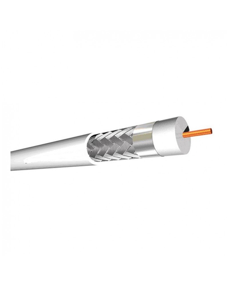 Καλώδιο TV ομοαξονικό 75Ohm V-SAT 80