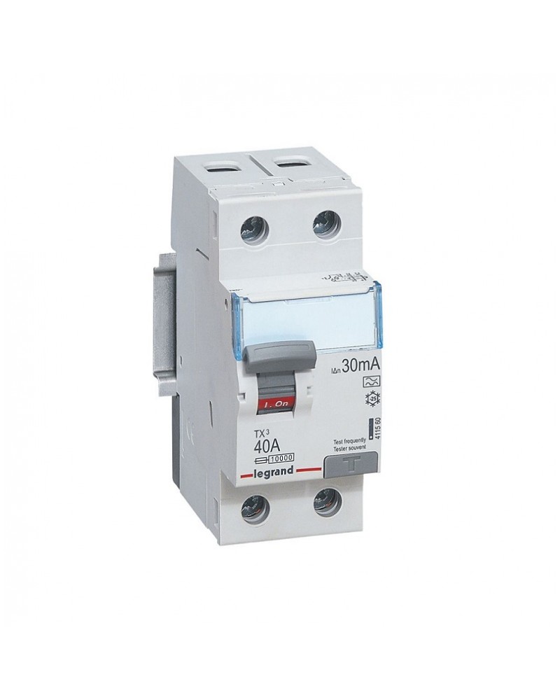 Ρελέ διαρροής τύπου A 30mA 2x40A LEGRAND