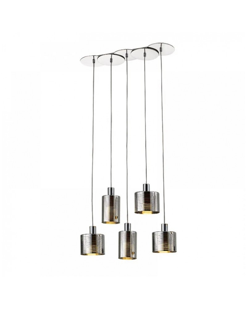 Φωτιστικό ράγα από μέταλλο & γυαλί E27 Charlotte VIOKEF