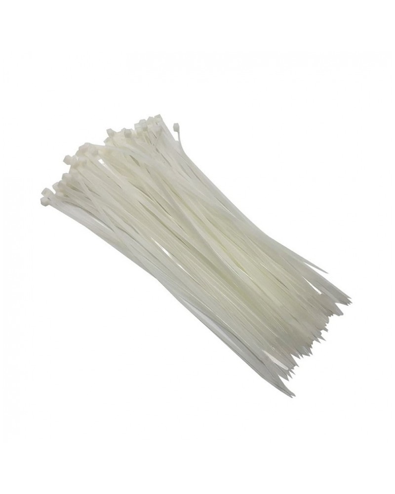 Δεματικά 250x3.6mm Λευκά (Συσκ.100τεμ) COM