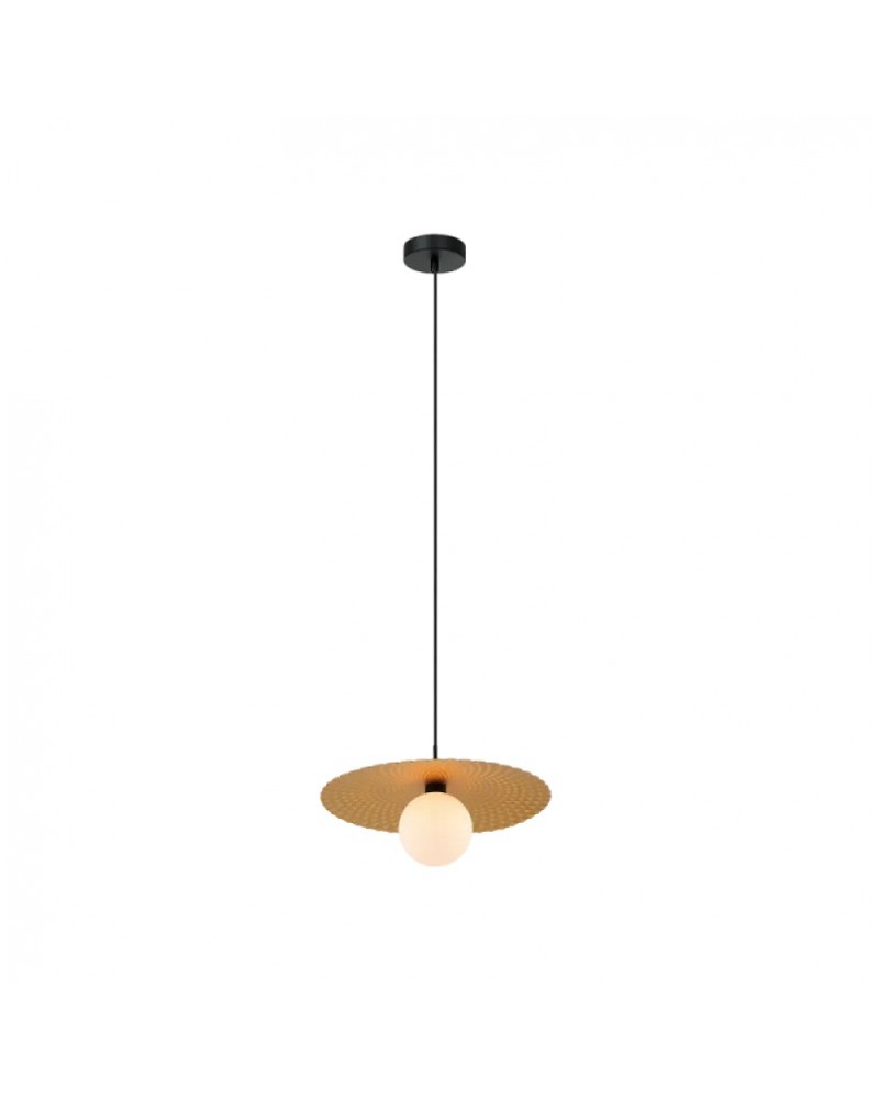 Φωτιστικό κρεμαστό μεταλλικό χρυσό G9 Nina VIOKEF