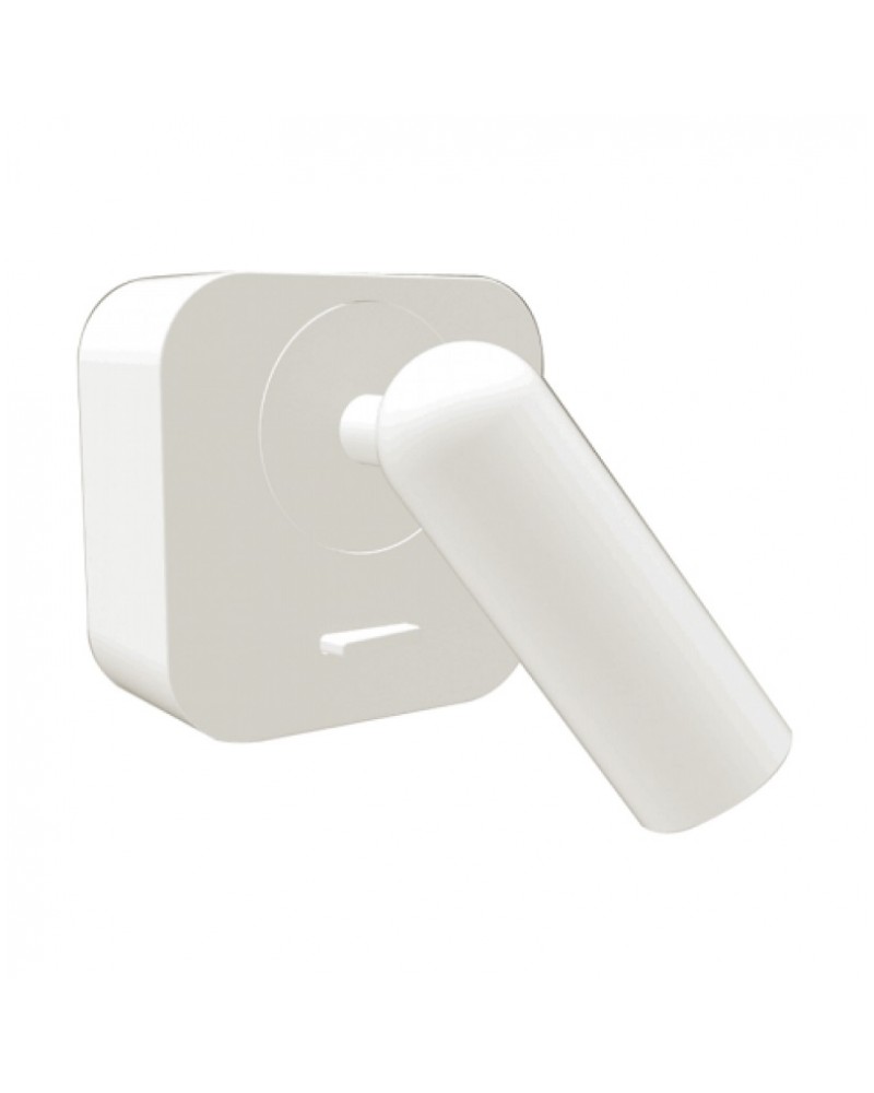 Απλίκα τοίχου μεταλλική λευκή Led 3W Emma VIOKEF