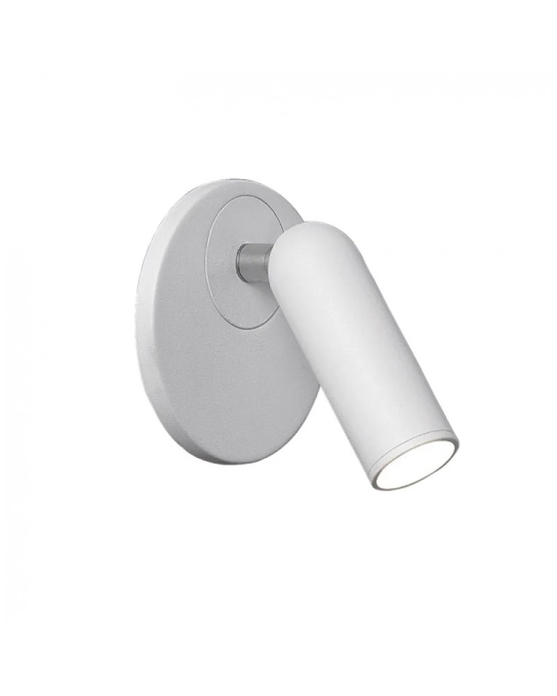 Απλίκα τοίχου χωνευτή μεταλλική λευκή Led 3W Emma VIOKEF