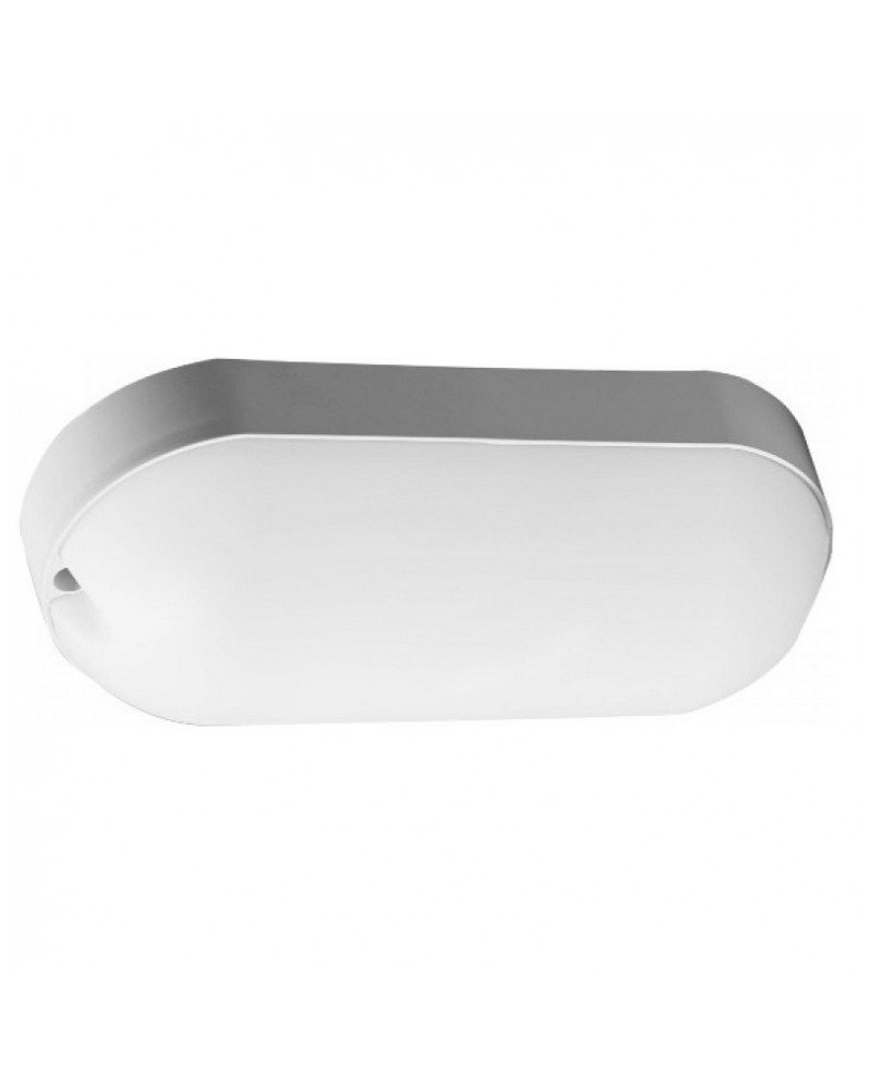 Απλίκα τοίχου πλαστική λευκή Led 18W IP54 SPOTLIGHT