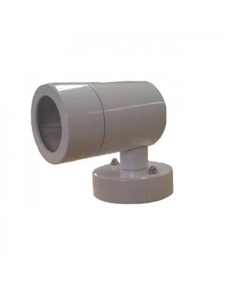 Σποτ επίτοιχο εξωτερικού χώρου GU10 γκρι EVIVAK