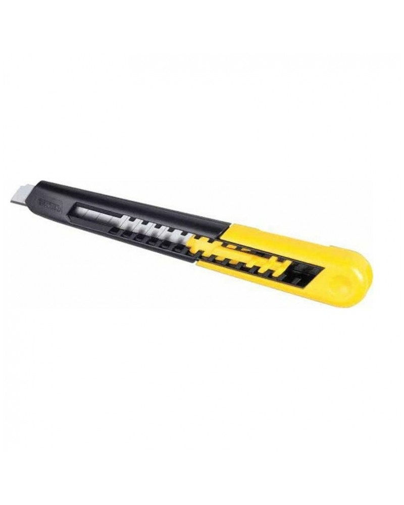 Κοπίδι φαλτσέτα πλαστική σπαστή 9mm με φαρδιά λάμα STANLEY