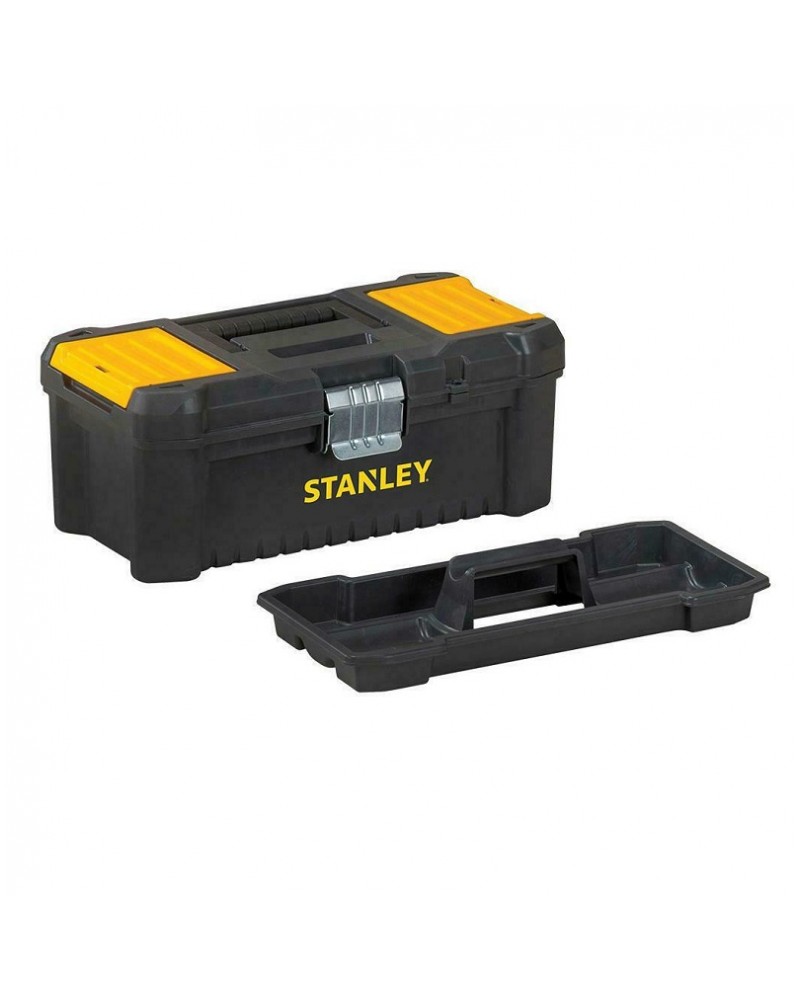 Εργαλειοθήκη Essential πλαστική μαύρη 32x19x13cm STANLEY 