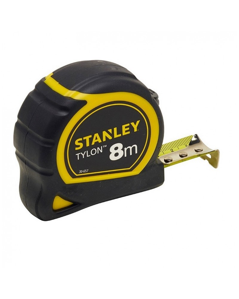 Μέτρο πλαστικό Tylon με λάμα 25mm-8m STANLEY