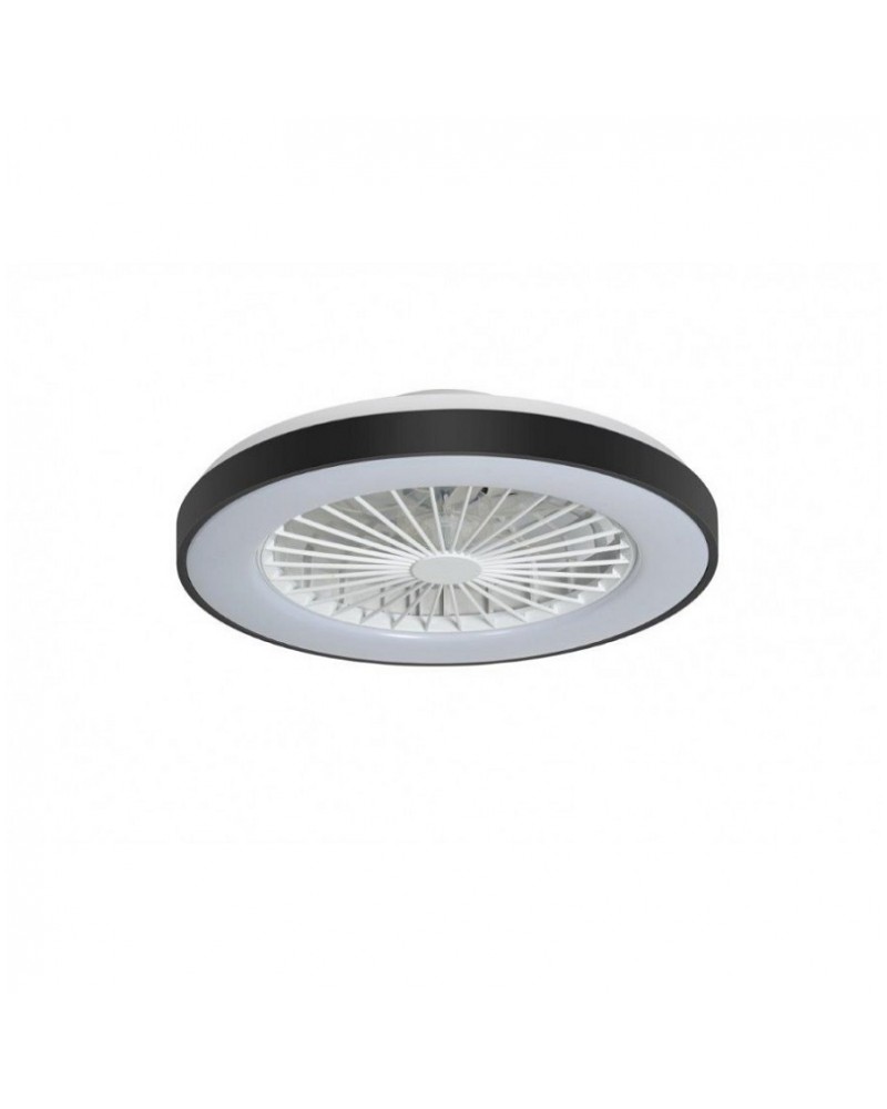 Ανεμιστήρας οροφής με φωτισμό Led 40W CCT μαύρος SPOTLIGHT
