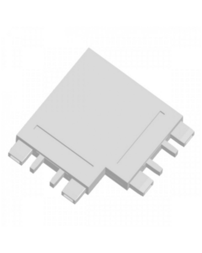 Γωνιακός σύνδεσμος 90°(συνεπίπεδη ένωση) λευκός SPOTLIGHT