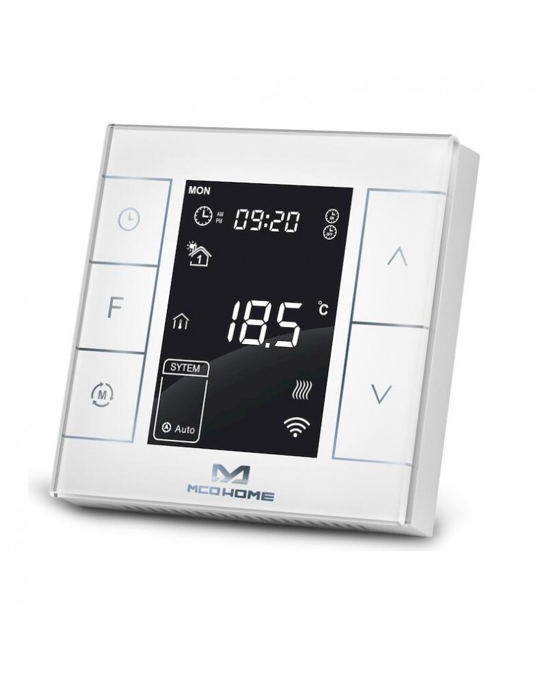 Θερμοστάτης νερού χωνευτός MCOHome λευκός GEYER