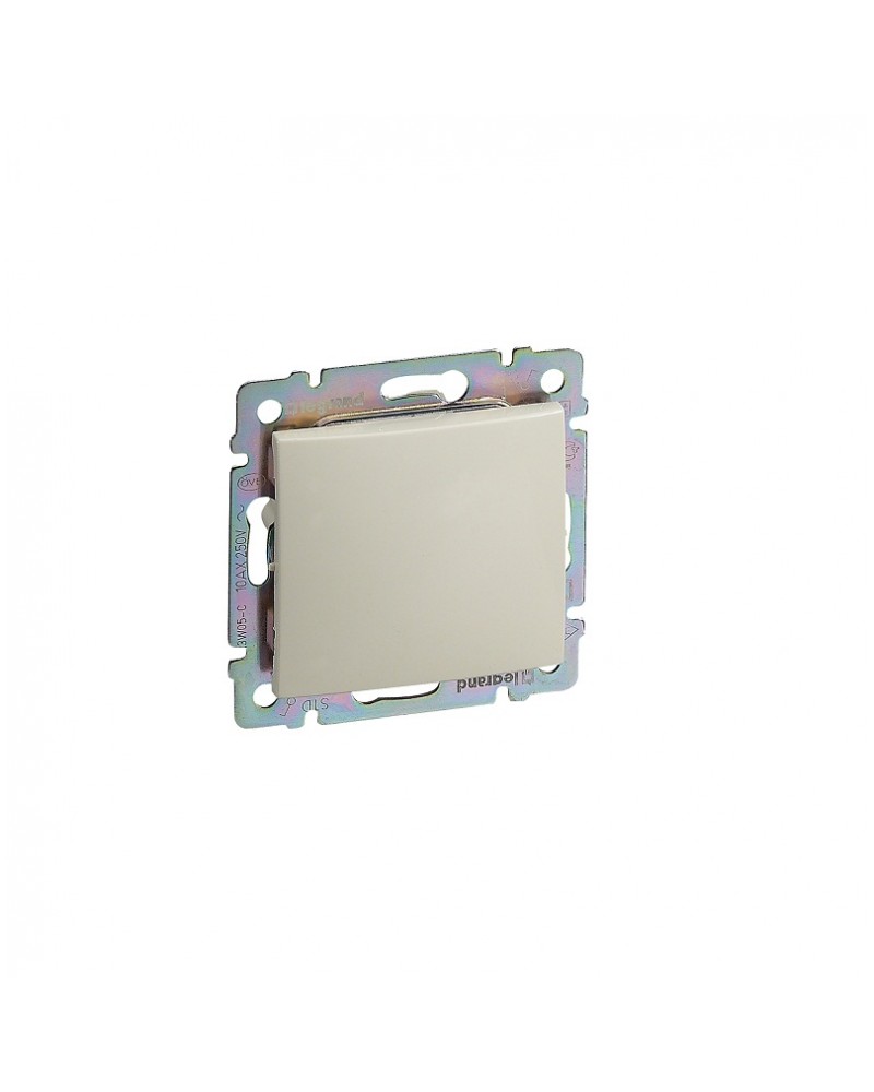 Valena μπουτόν απλό κρεμ LEGRAND