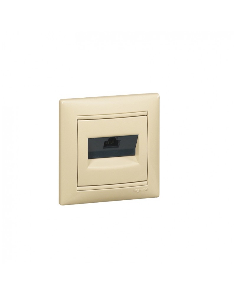 Valena πρίζα RJ45 κατ. 6 UTP 1 εξ./νύχια κρεμ LEGRAND