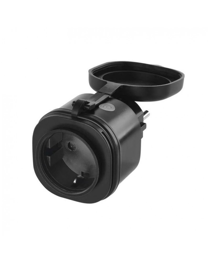 Πρίζα σούκο WiFi 16A μαύρη IP44 EMOS