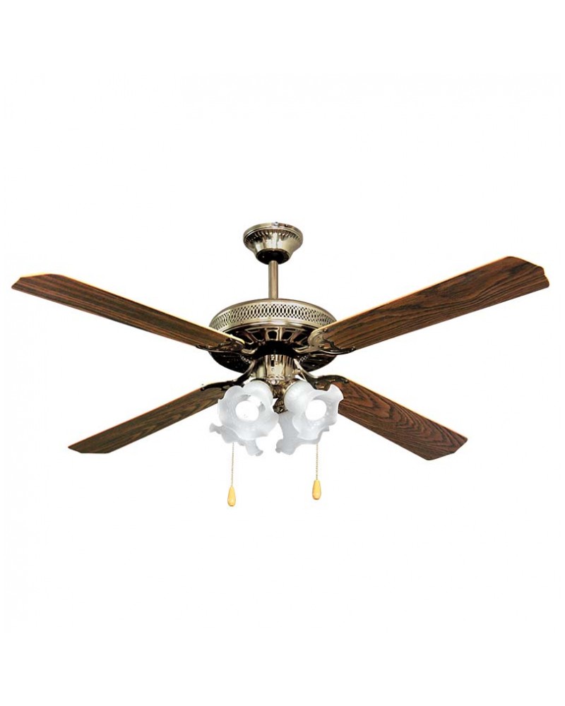Ανεμιστήρας οροφής με 4 φώτα Bronze AIRFUN