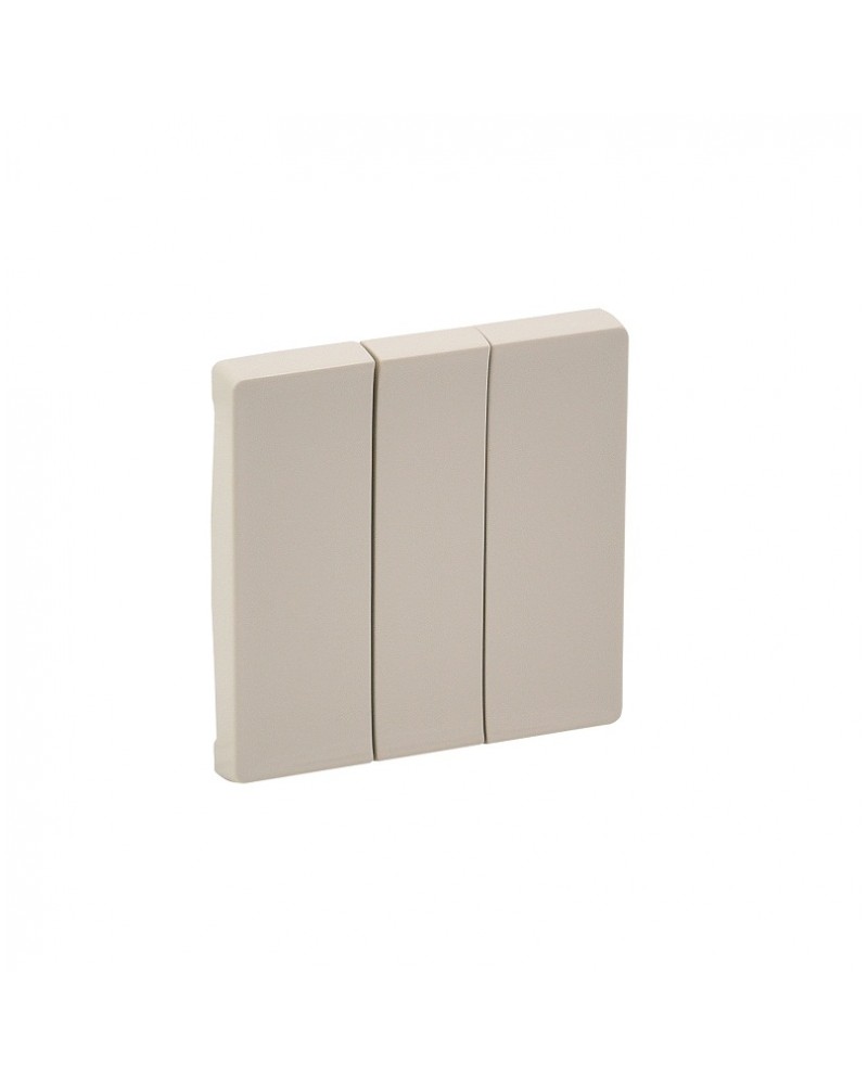 Valena life πλακίδιο διακόπτη τριπλού κρεμ LEGRAND